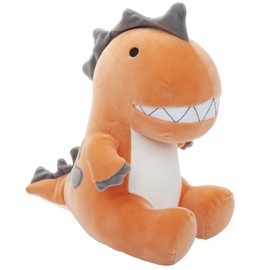 VFM - Orange T-Rex 30cm Plush - Oh So Soft Cute Fabric Dinosaur Toy