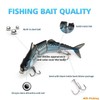 Real Minnow Big Bait Joint Wobble Sinking Lure Sabah Sardine