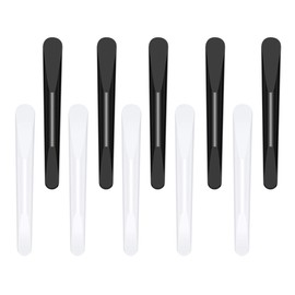 Minkissy Makeup Spatula Spoon 10Pcs Makeup Spatula Facial Cream Scoop Cosmetic Spoon Spatulas Makeup Beauty Spoons for Cream, Lotions Mixing Spoons