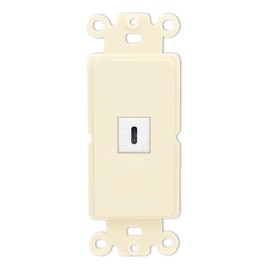 RiteAV USBC Wall Plate Rocker Module [Light Almond]
