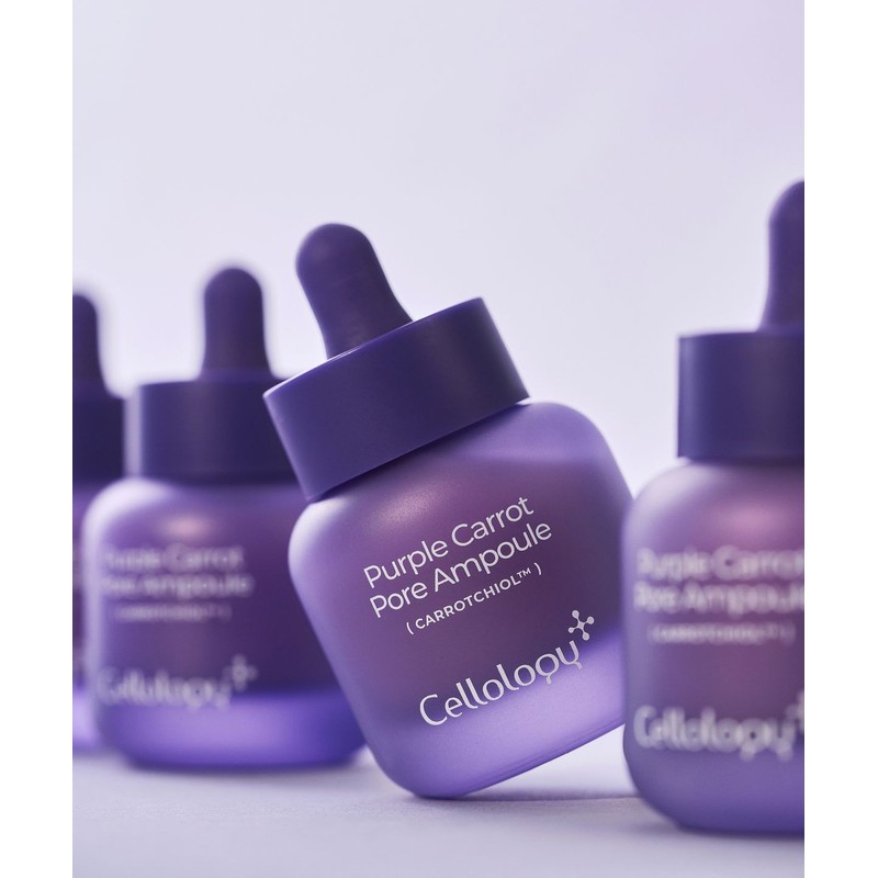 Cellology Purple Carrot Pore Ampoule 30ml / High-Performance Low-Irritation Pore-Specialized