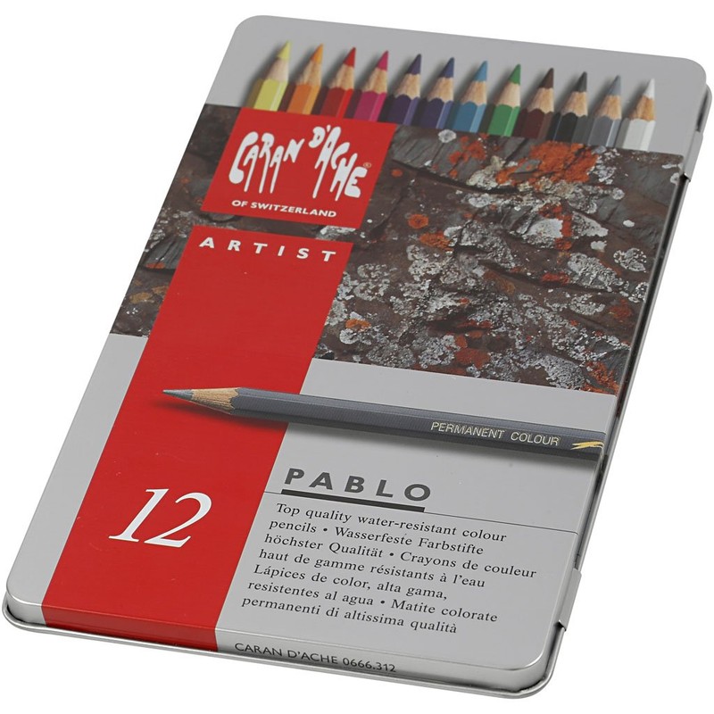 Pablo, 3.8 mm Lead, L. 17 cm, Assortment of Colours,