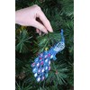 Christmas Concepts® 20cm Peacock Decoration With Jewelled Tail - Luxury