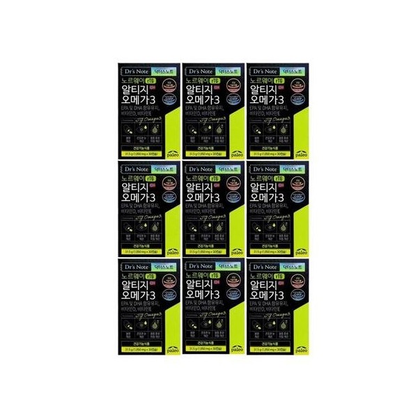 Paleo Parkgun Doctor&#39;s Note Norway Altige Omega 3 1050mg x