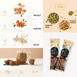 DAMTUH Bundle Walnut Almond Adlay Powdered Tea 50 pcs x 2 Boxes