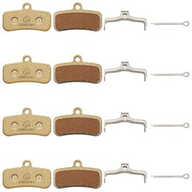 KREMORV Brake Pads Bicycle MTB Disc Brake Pads for Shimano D02S D03S Saint BR-M810 M820 M6120 Deore XT M8020 M8120 ZEE M640 XTR M9120 SLX M7120 Tektro HD M735 M745 M75 0 TRP SL Slate T4 Quadiem