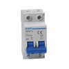 Interruttore Magnetotermico DIN 1P+N 10A 4500ka 2M Chint 41221 Curva