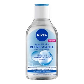 Agua Micelar Nivea Piel Normal Complejo Aminoácido 400 Ml
