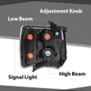 G-PLUS Headlights, Compatible with 2007-2013 Chevy Silverado 1500/2007-2014 Silverado 2500