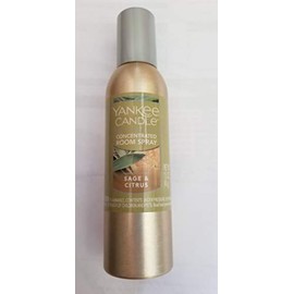 Yankee Candle Concentrated Air Freshener Room Spray, Odor Eliminator for Home, Bathroom, Sage & Citrus, 1.5 Oz (Pack of 1)