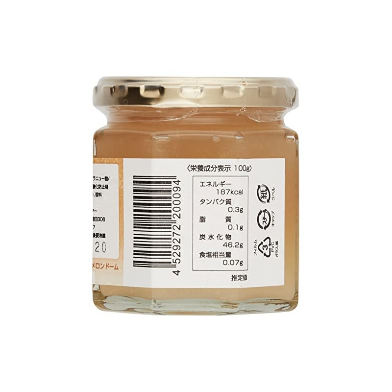 Shichijo Town Specialty Product Center: Pear Jam, 6.3 oz (180