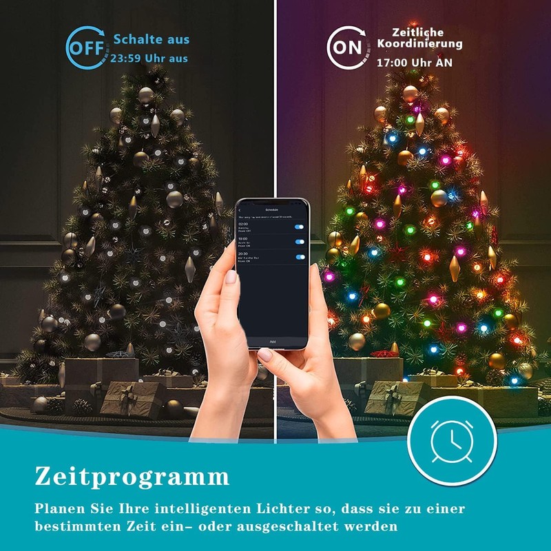 DOTWAYAW Smart Christmas Tree Fairy Lights (2 m 256 LEDs)