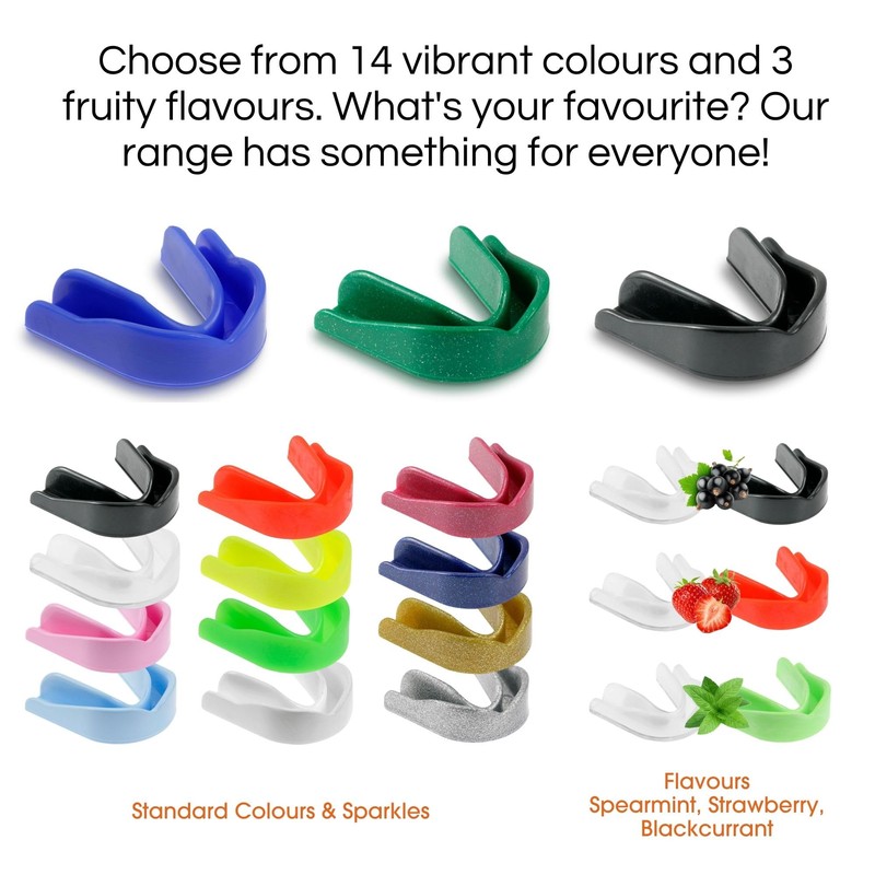 GAME GUARD – 10 x Boil & Bite Mouth Guards/Gum