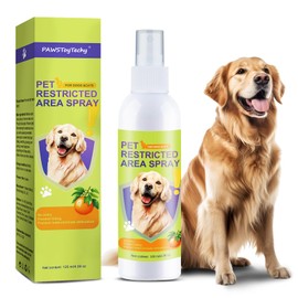 Cat deterrent spray for peeing, training spray for poop, dog corrector spray, Effective dog repellent spray for furniture, Shoe, Indoor & Outdoor Safe for Pet, Alcohol Free/Non-Toxic, 4 oz / 120 mL