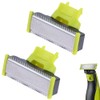 Pack of 2 Replacement Blades Compatible, Razor Blades Waterproof, One