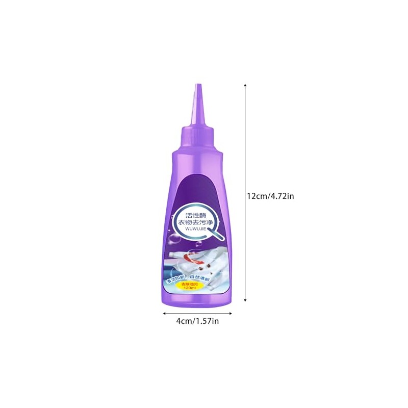 Manchas difíciles Ropa - Telas | 120ml Quitamanchas Instantáneo Sin