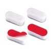 Bidet Toilet Seat Bumper With Strong Adhesive - Replacement Kit,
