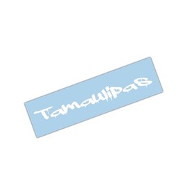 Tamaulipas Mexico Drip Windshield Decal Sticker JDM Turbo Car Truck SUV Window graphic Front or Back TAMPS MX Style #G (50" Length)