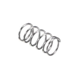 MACHSWON 10Pcs Compression Springs Assortment Kit,304 Stainless Steel Springs,8mm OD,0.8mm Wire Size,9mm Compressed Length,15mm Free Length,11.8N Small Spring Assortment for Home Repairs Machinery