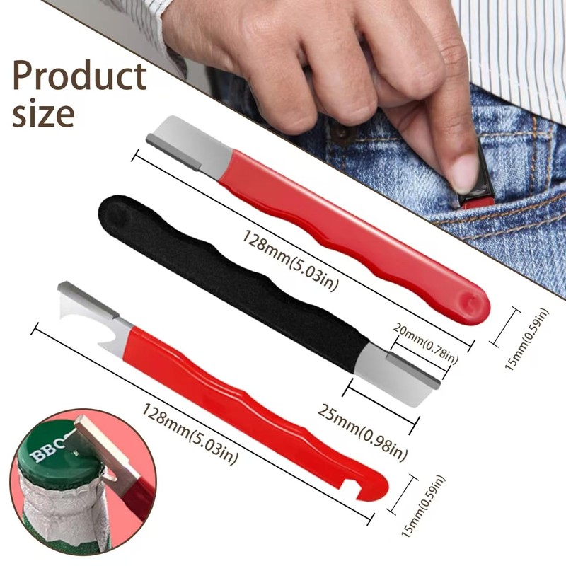 Vartraflux-2025 New Pocket Knife Sharpener, Portable Garden Tool Sharpener -