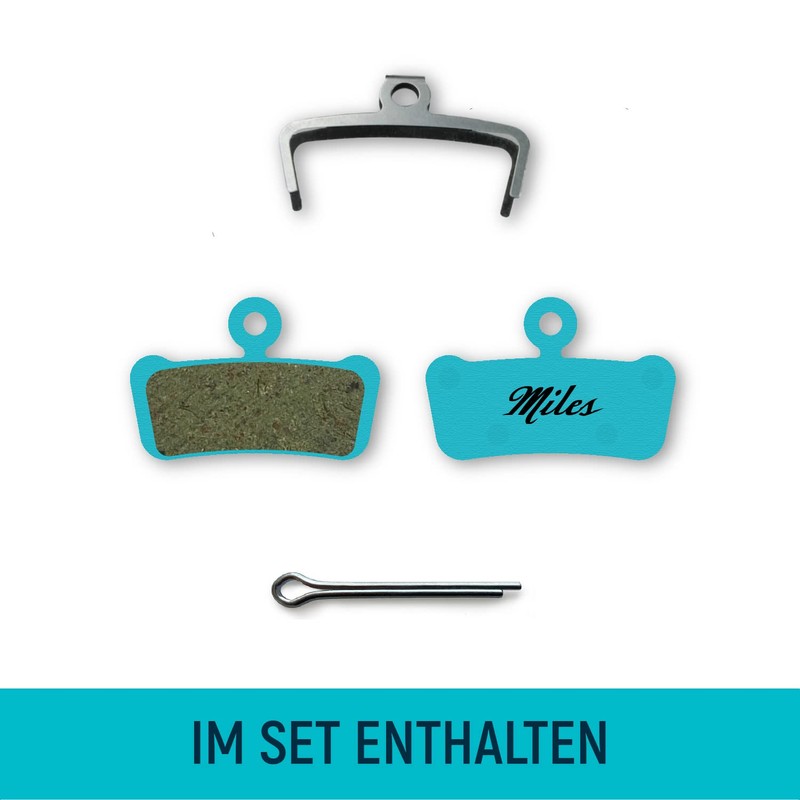 Miles Racing ® Disc Brake Pads Semi Metallic for Avid