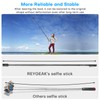 REYGEAK 118" Extended Selfie Stick for Insta360 X4,9.8ft Ultra Long