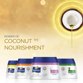 Parachute Gold Hair Cream Natural Shine - 4.7 fl.oz. (140ml) - Coconut & Almond Hair Care Cream for Men