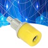100Pcs Banana Socket M6 4mm Good Transmission Excellent Manufacture Electrical