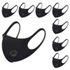NUÜR 8pcs Fabric Resuable Face Mask with Air Valve and