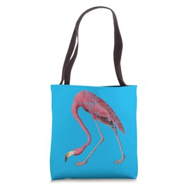 Pink Flamingo Bird of Paradise Tote Bag