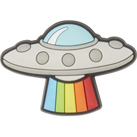 Crocs unisex adult Jibbitz Alien | Jibbitz for Crocs Shoe Charms, Ufo, Small US