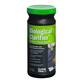 CrystalClear BioClarifier - Natural Pond Clarifier - 12 Packets Treats Up to 12,000 Gallons