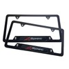QIOIDIDIE 2pcs Stainless Steel Aspec License Plate Frames Cover Holder
