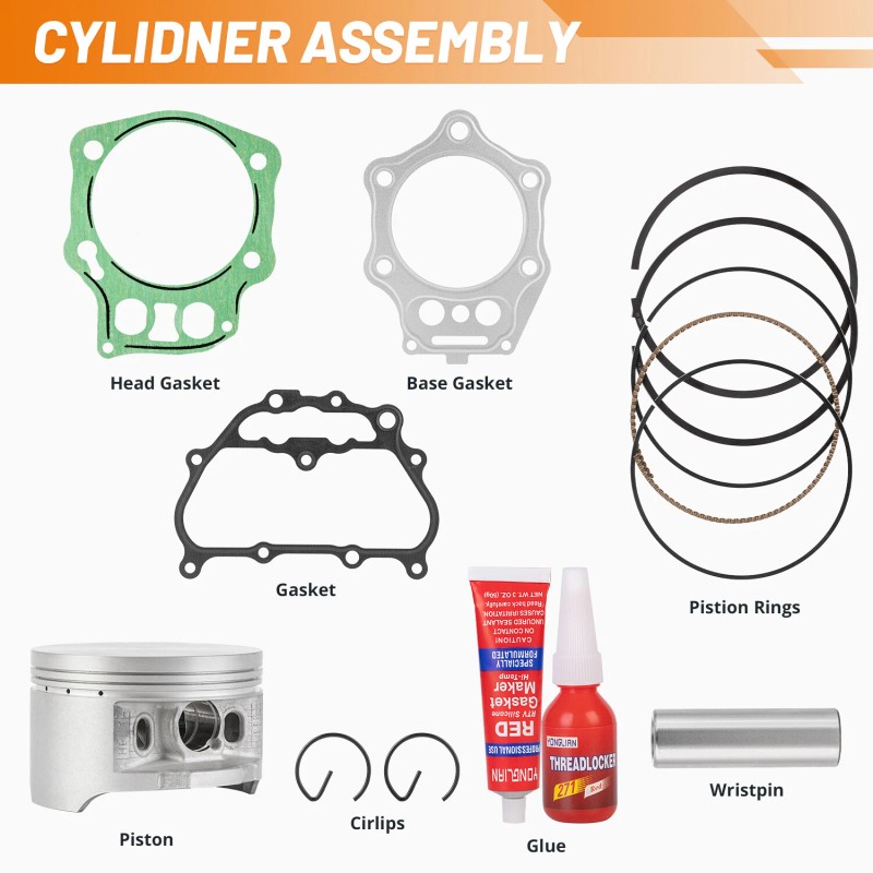 TWOM For 2005-2011 Honda TRX500 Foreman Top End Rebuild Kit