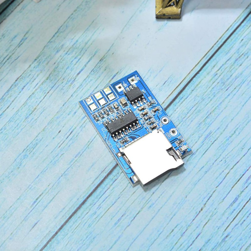 Comimark 2Pcs GPD2846A TF Card MP3 Decoder Board 2W Amplifier