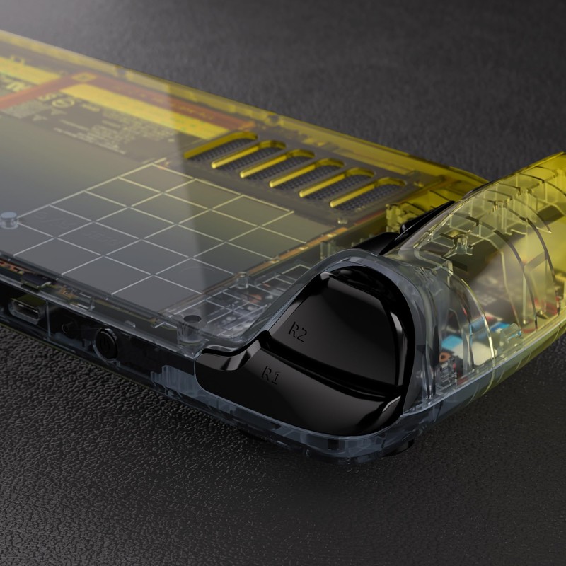 eXtremeRate Carcasa Compatible con Steam Deck LCD Accesorios Placa de
