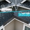 Chiligent 4 Pcs Gutter Valley Splash Guards, Aluminum Roofing Gutter