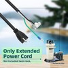 Pool Pump Power Cord 6 Feet Extension Electrical Plug Replacement