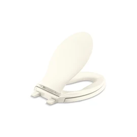 KOHLER TRANSITIONS® READYLATCH® QC EB T SEAT, Ready Latch, Elongated, BISCUIT