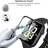 USDILU 4 Pack Mica para Smartwatch Honor Watch 5, Soft
