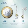 Miore MSAE005E Women's 925 Sterling Silver Peridot and Zirconia Drop