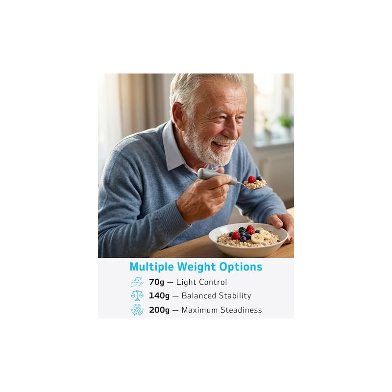 Adaptive Cutlery Set – Weighted for Hand Tremors & Parkinson's,