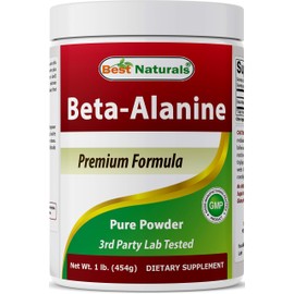 Best Naturals Beta Alanine Pure Powder 1 Pound (1 LB (Pack of 1))