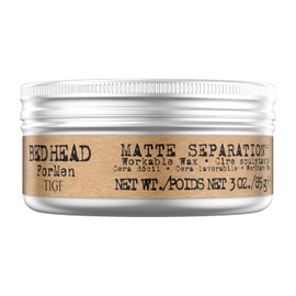 Tigi Bed Head for Men, Matte Separation Workable Wax ear plugs Black