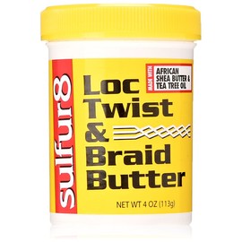 Sulfur8 Loc Twist and Braid Butter, 4 Ounce
