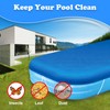 Rectangular Pool Cover,120 in. x 72 in. 10ft x 6ft