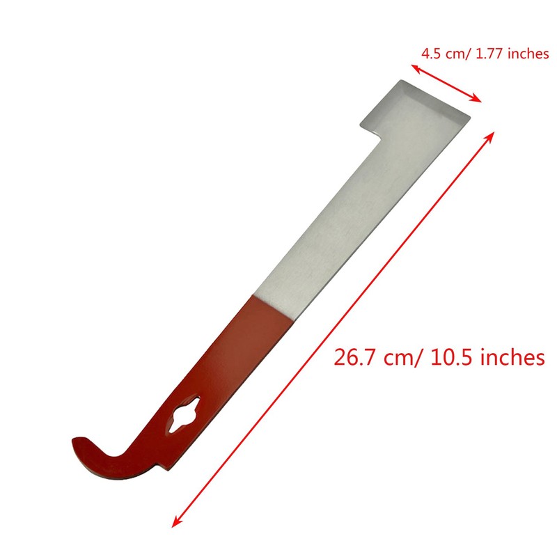 Kasteco 2 Pack Steel Beekeeping Hive Tool Hive Scraper Tool