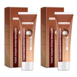 Pack of 2 Hydroxyapatite Toothpaste Toothpaste Hydroxyapatite Toothpaste with Hydroxyapatite Hydroxyapatite Toothpaste Without Fluoride Toothpaste for Enamel Repair Nano Hydroxyapatite Toothpaste