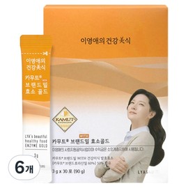 Youngae Lee's Healthy Gourmet Kamut Brand Wheat Enzyme Gold, 90g, 6 pieces / 이영애의건강미식 카무트 브랜드밀 효소 골드, 90g, 6개