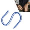 Regla Flexible Curvas Dibujo 30 cm Vinilo Plástico Azul Artesanía